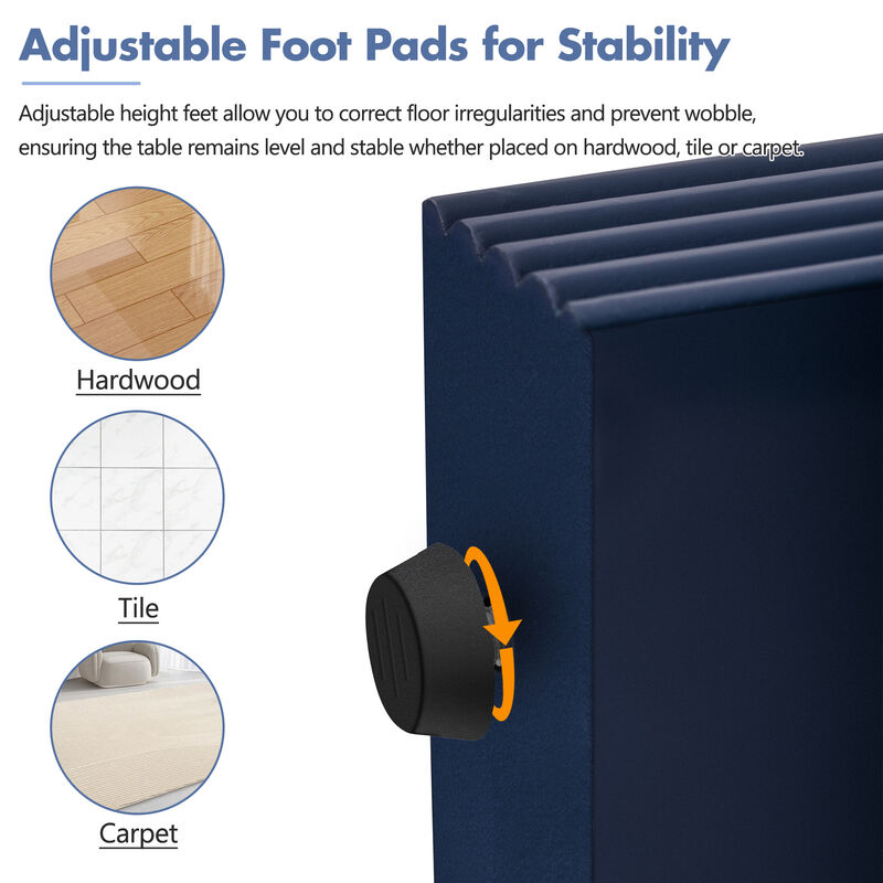 Merax Modern Console Table with 2 Drawers