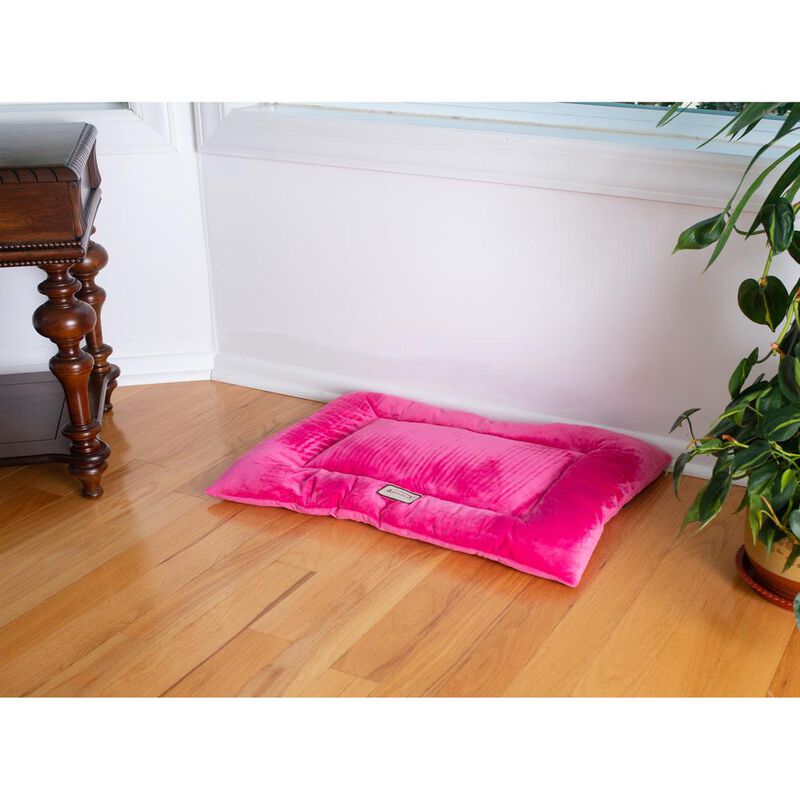 Armarkat Medium Pet Bed Mat With Poly Fill Cushion In Vibrant Pink