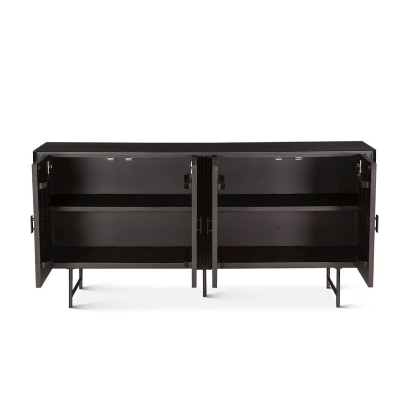 World Interiors Halden 67 Sideboard Matte Black