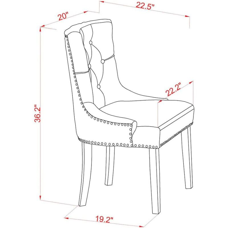 Dining Room Set Linen White