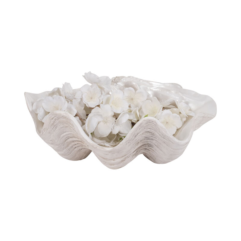 13" Pearlized Shell Bowl image number 1