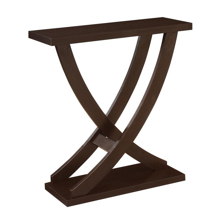 Convience Concept, Inc. Newport Criss-Cross Console Table