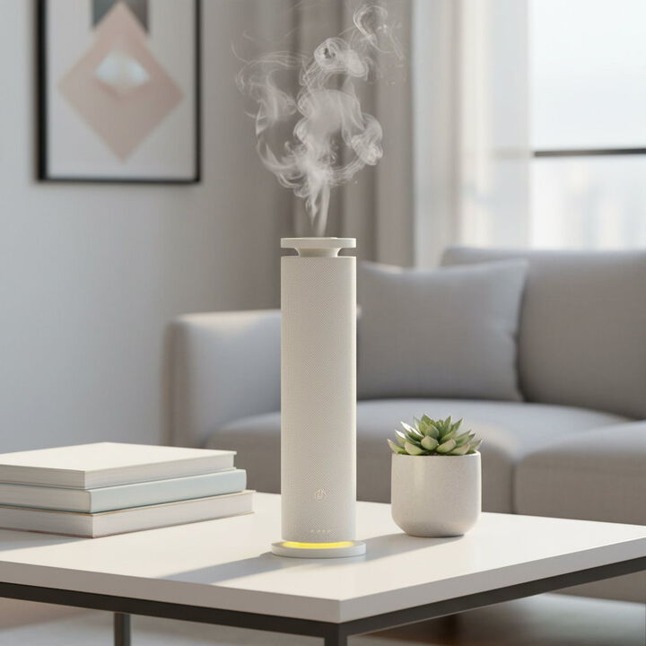 Fabric Tower Waterless Scent Diffuser for Bedrooms