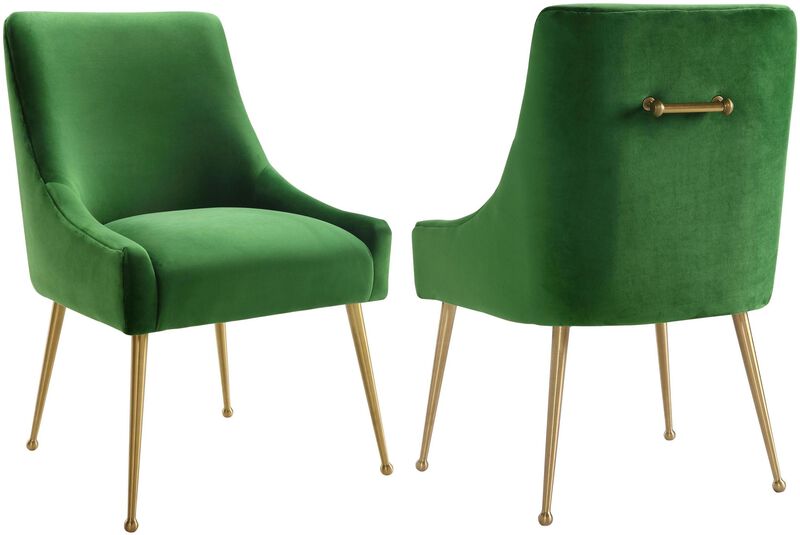 Beatrix Velvet Side Chair image number 2