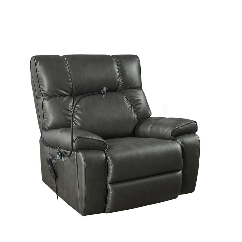 Streamdale Electric Power Lift Recliner Chair with Massage, Heat & Phone Holder