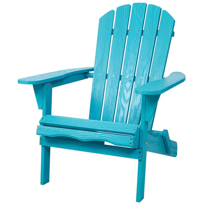 Hivvago Embossed Wood Adirondack Chair image number 0