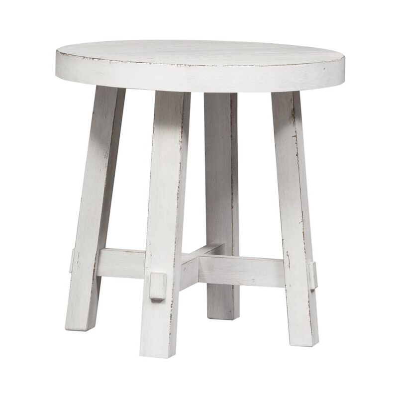 Liberty Furniture Splay Leg Round End Table image number 4