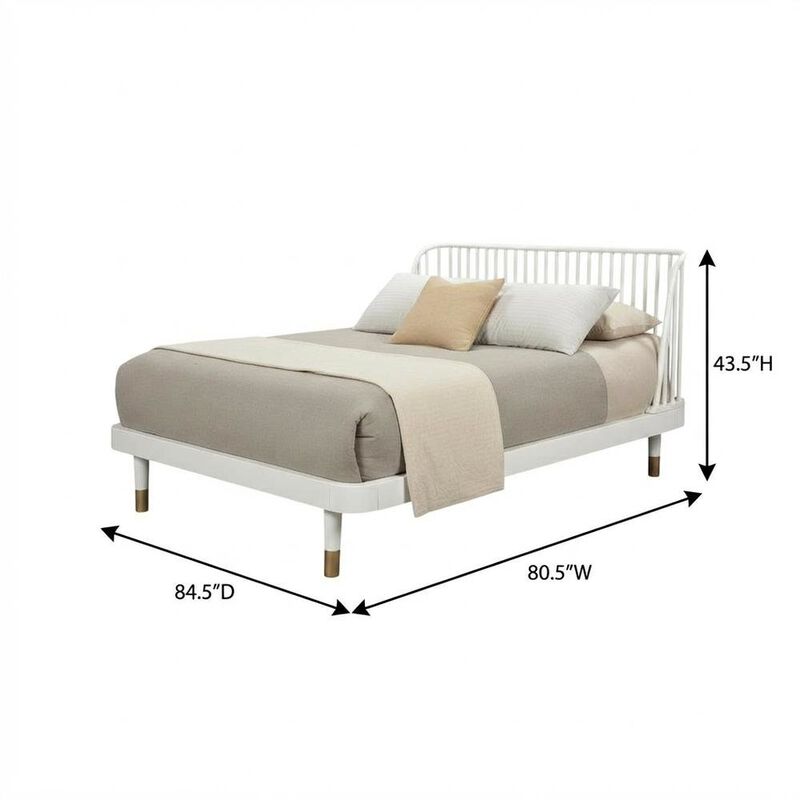 Alpine Furniture Madelyn Panel Bed image number 3