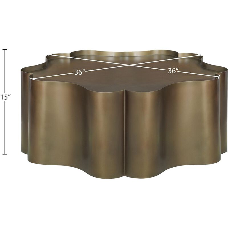 Meridian Furniture Eloise Iron Coffee Table