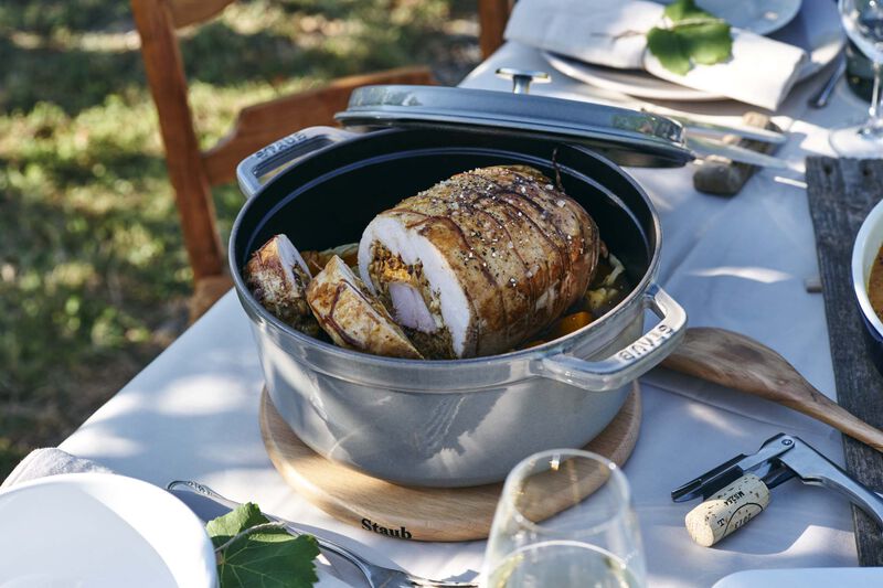 Staub Cast Iron 9-qt Round Cocotte