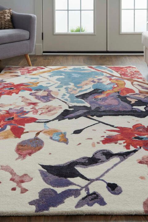 Dafney 8863F Red/Multi 2' x 3' Rug