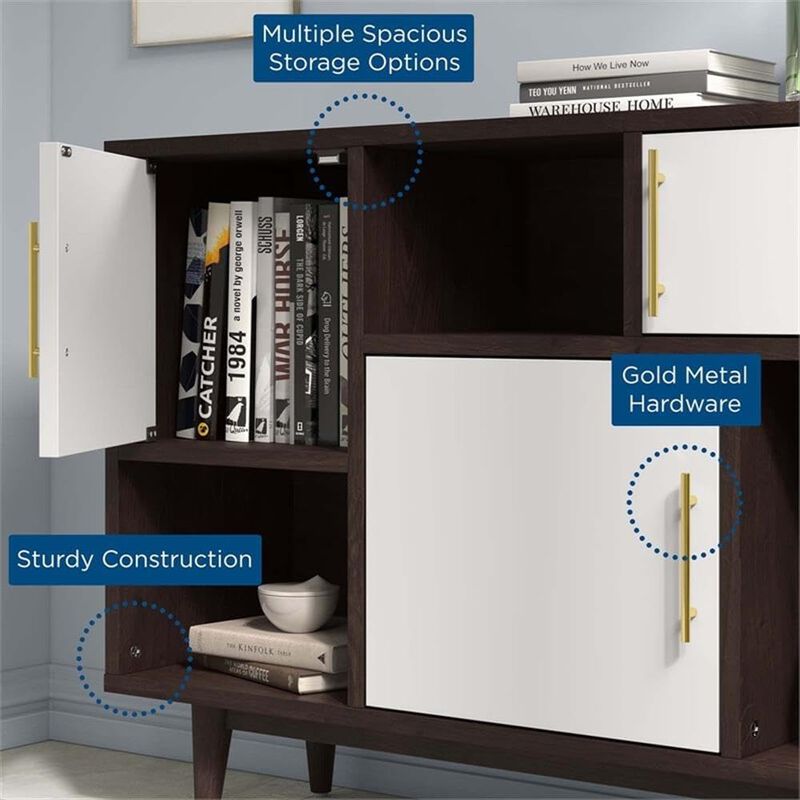 Modway Daxton Display Stand in Cappuccino White image number 7