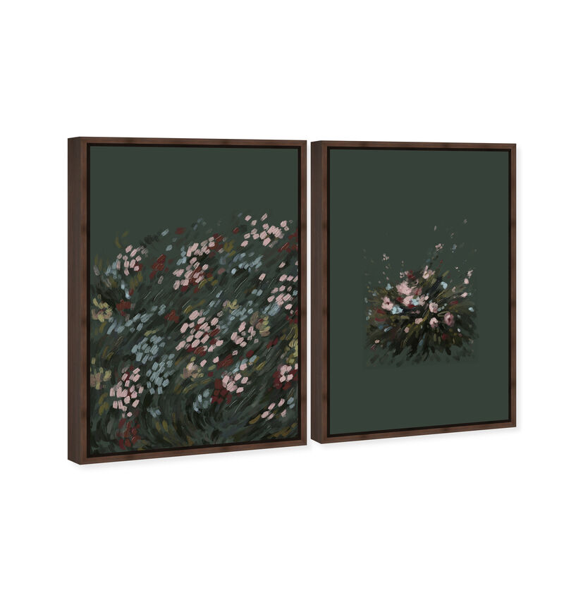 Subtle Universe Set Abstract Canvas Print by Oliver Gal image number 2