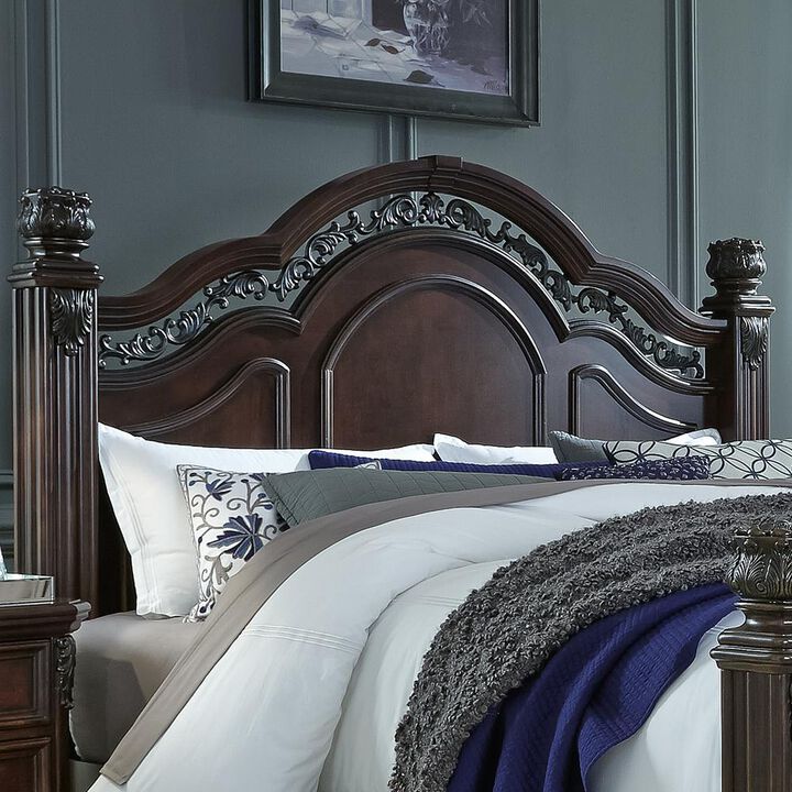 Liberty Furniture Messina Estates King Poster Headboard in Cognac