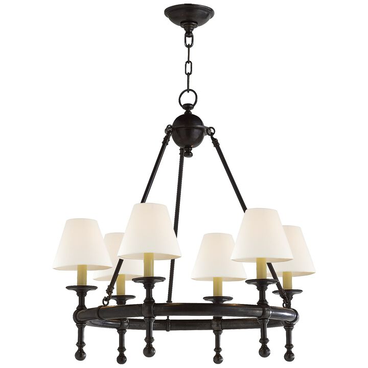 Chapman & Myers Classic Mini Ring Chandelier Collection