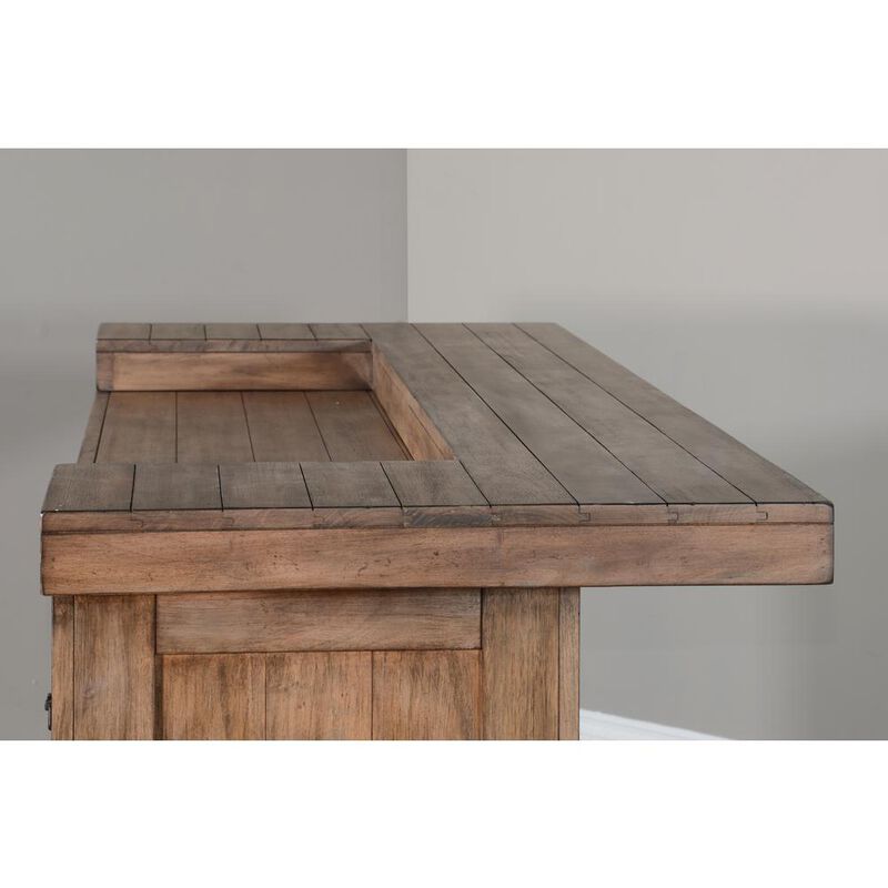 Sunny Designs 80 Traditional Wood Home Bar