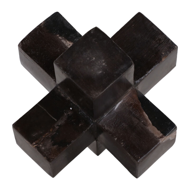 5" Petrified Wood Jack, Black image number 0