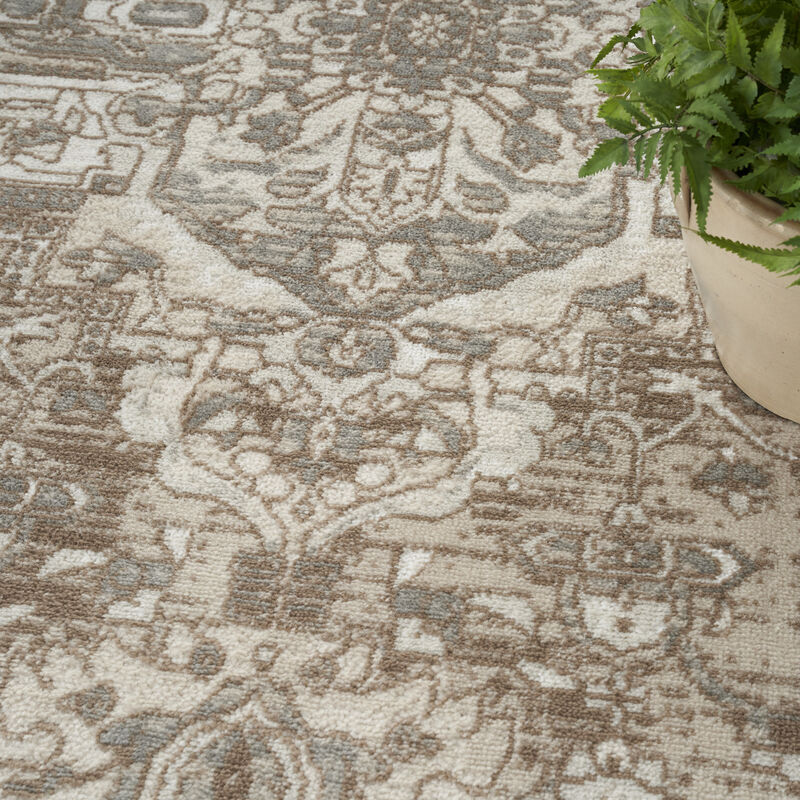 Quarry QUA05 Beige 5'3" x 7'3" Rug image number 8