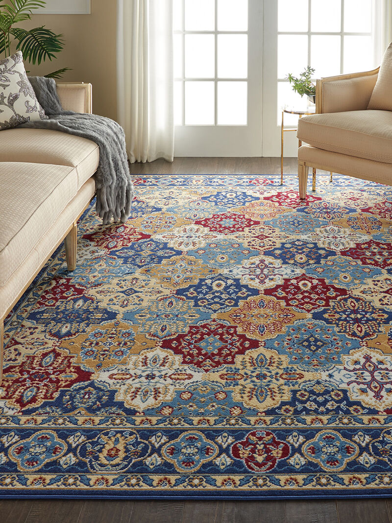 Grafix GRF31 Multicolor 7'10" x 9'10" Rug