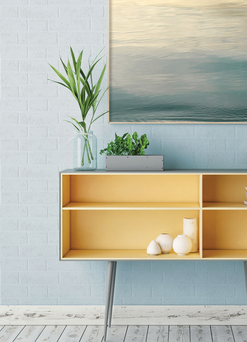 Bridgers White Exposed Brick Wall Paintable Wallpaper image number 1