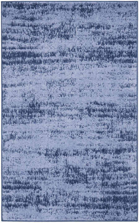 HomeRoots Abstract Indoor Outdoor Area Rug