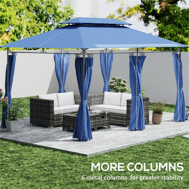Large Party Tent with Durable Frame for Backyard Events & Outdoor Parties