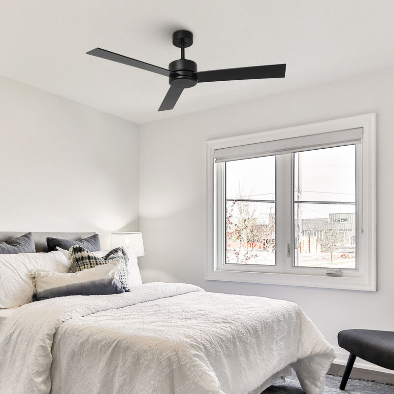 52" Modern 6-Speed DC Ceiling Fan with Remote