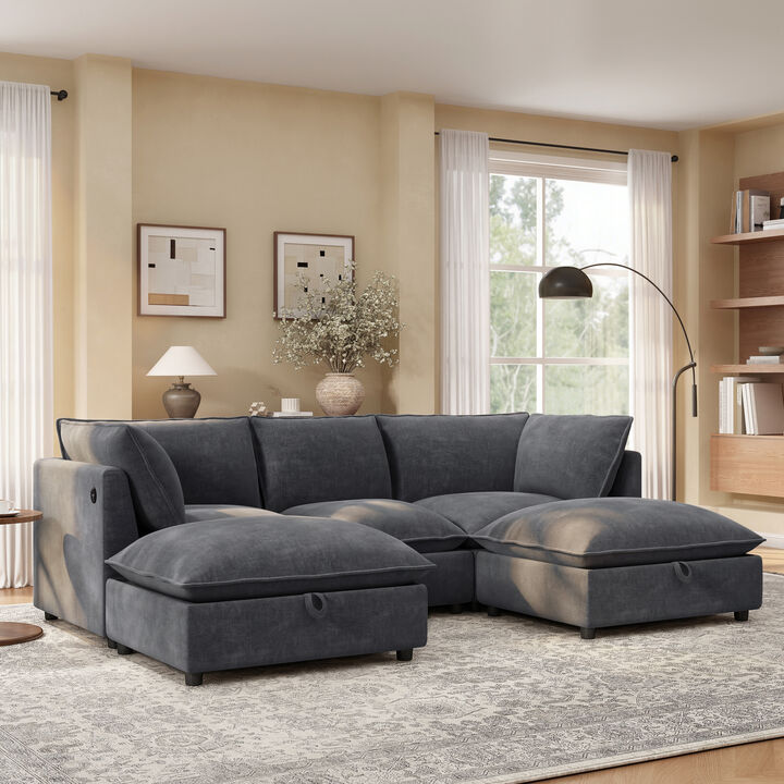 98" Modular Sectional Sofa