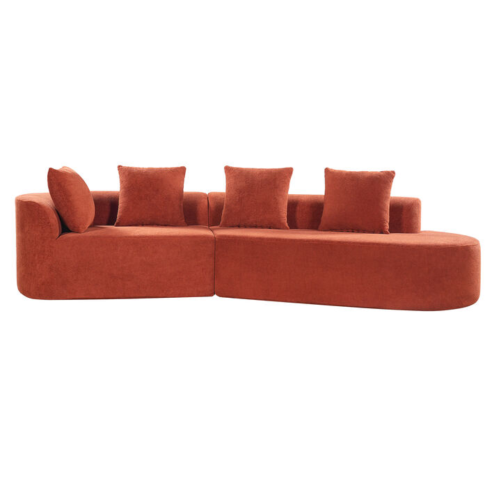 Gastdo  Curved Sectional Sofa