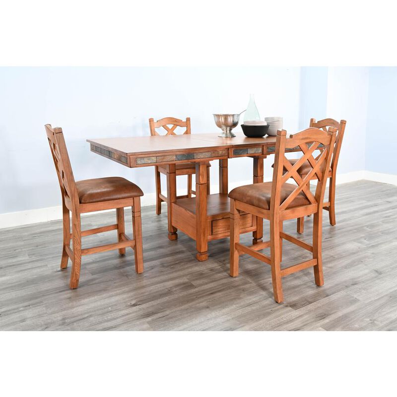 Sunny Designs Sedona 42 Traditional Wood Dining Table