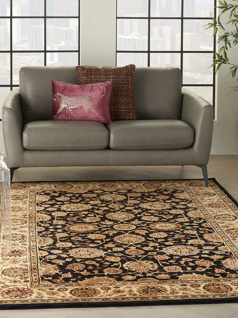 Nourison 2000 2204 Midnight 5'6" x 8'6" Rug image number 7