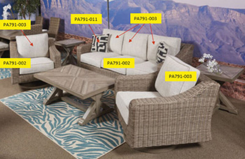 Beachcroft Seat Cushion for P791 Collection