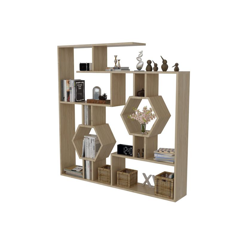 Decorotika Tamara Bookcase Sapphire Oak