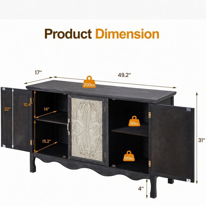 Virhum Sideboard image number 3