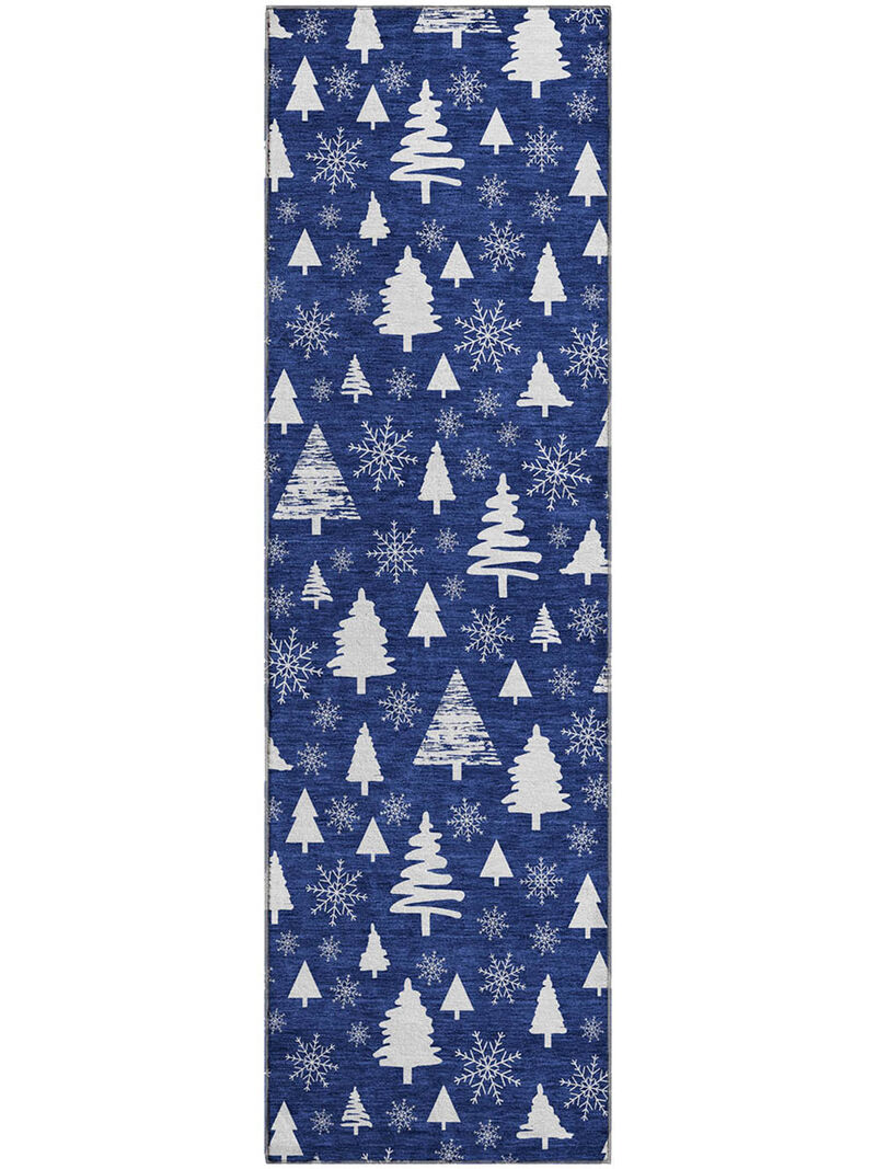 Merry & Bright MY23 Navy 2'3" x 7'6" Rug