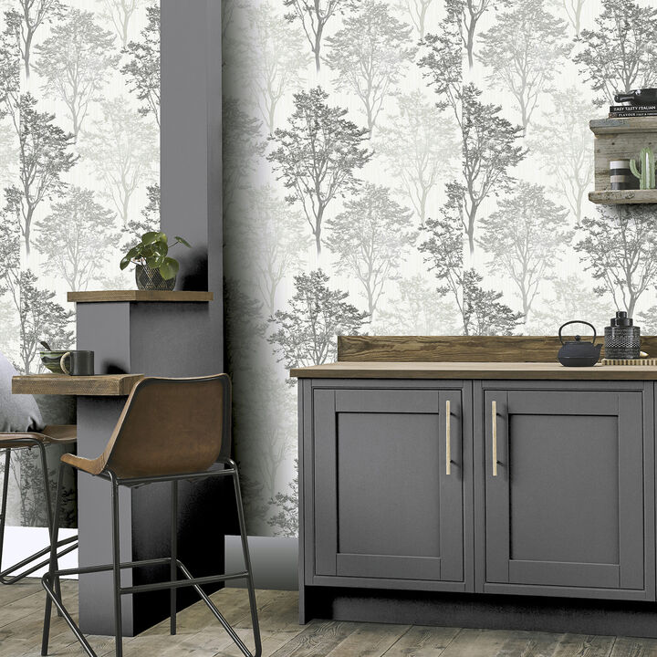 Edwin Grey Wildwood Wallpaper