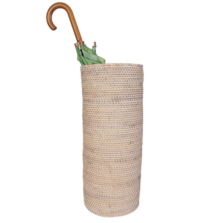 Saboga Home&trade; Round Umbrella Basket