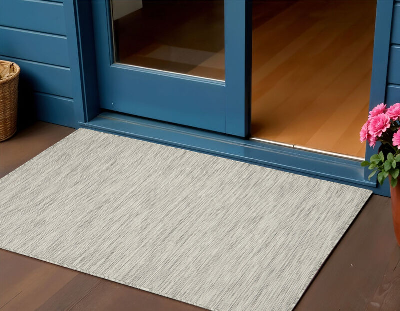 HomeRoots Indoor Outdoor Area Rug image number 1