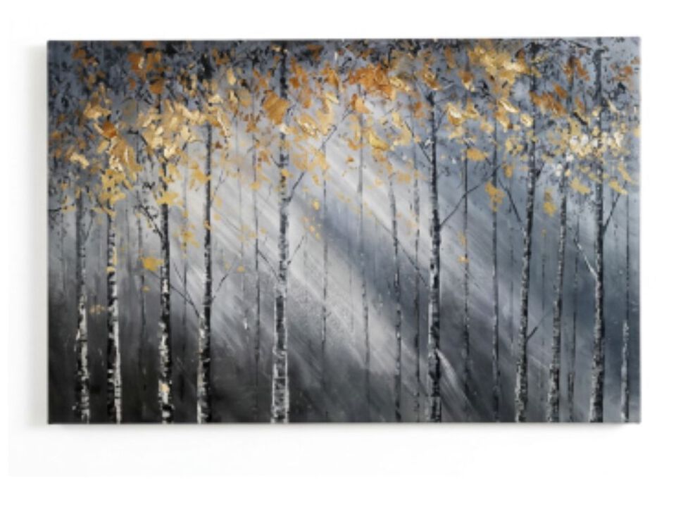 Decor Wall Abstract Tree Art Vintage Farmhouse Botanical Framed Bedroom Living