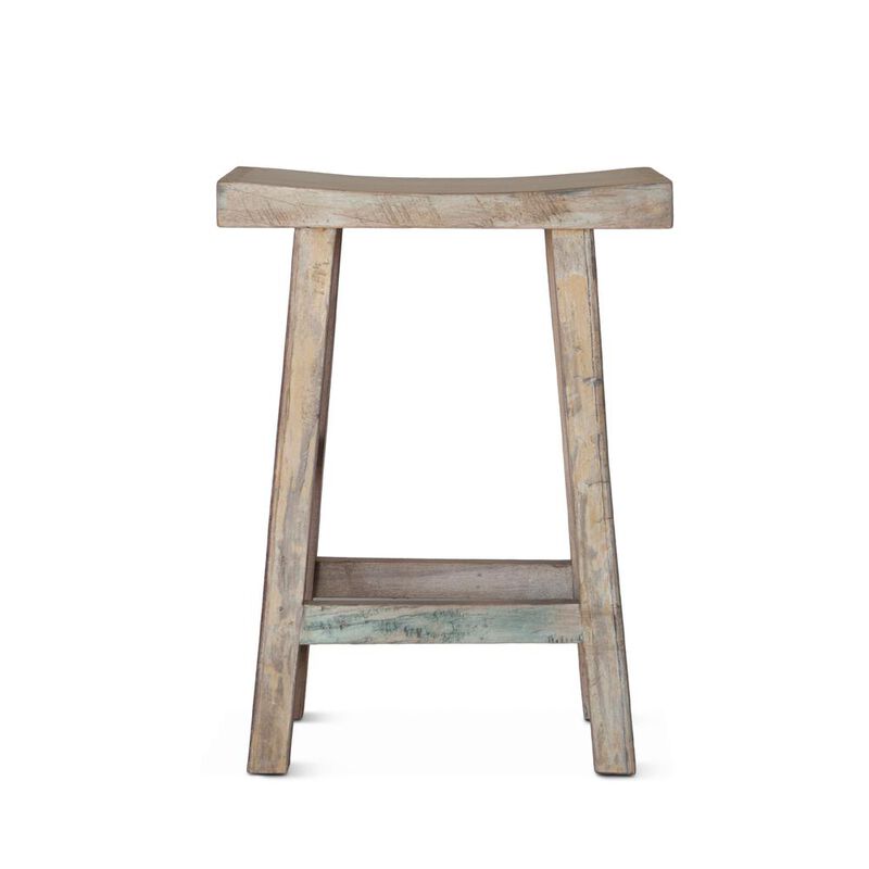 World Interiors Cordoba 66" Gathering Table with 3 Stools image number 6