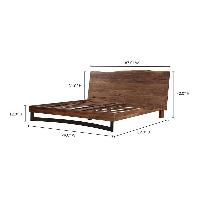 Moe's Home Collection Bent King Size Bed