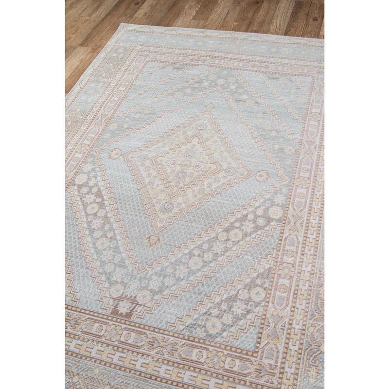 Momeni Traditional Runner Area Rug, Blue, 2'3 X 8' Runner