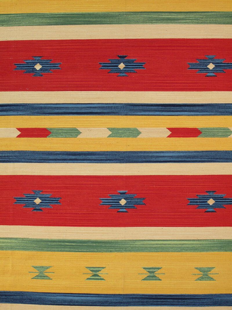 Pasargad Home Anatolian Hand-Woven Cotton Area Rug- 8' 0" X 10' 0" image number 1