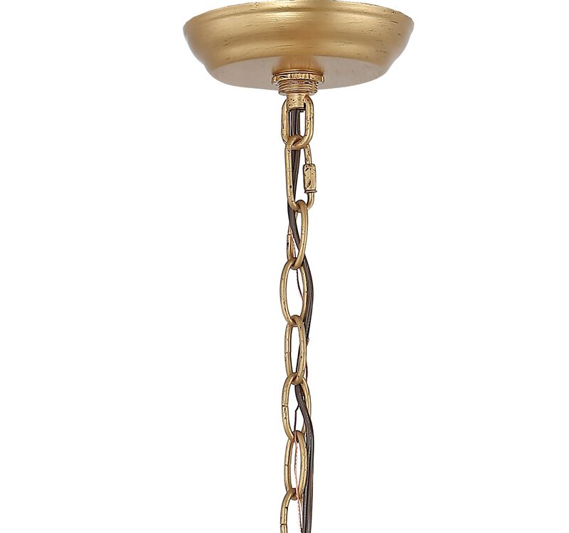 PagodaBulb Lantern Metal LED Pendant