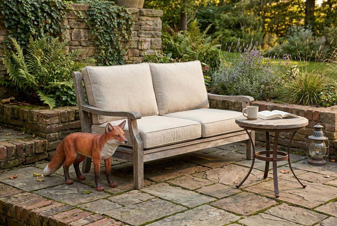 Red Fox Sculpture