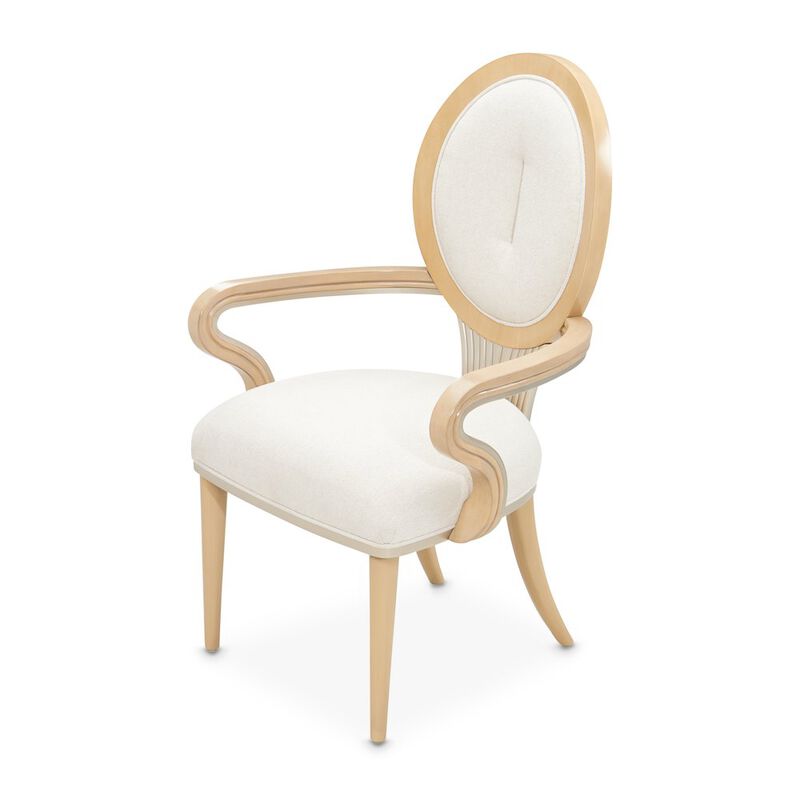 Camellia Field Dining Arm Chair, Set of 2 - Caramel image number 7