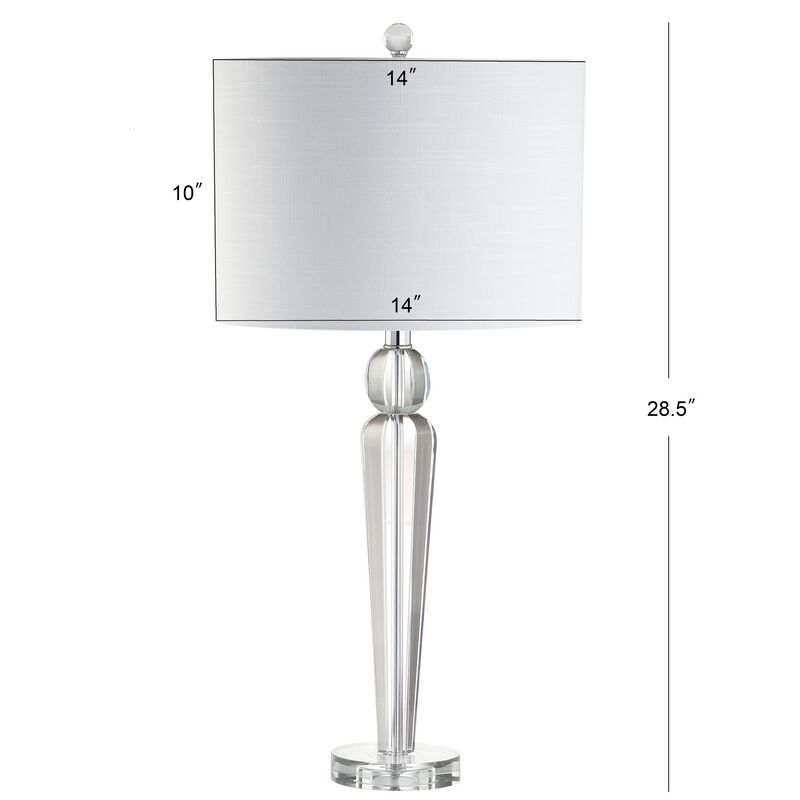 Elizabeth Crystal LED Table Lamp