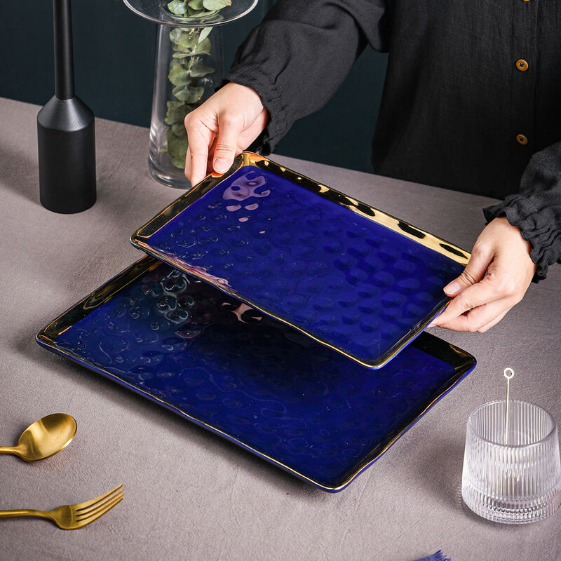 Stone Lain Florian Porcelain Service Plate Set 2 Piece