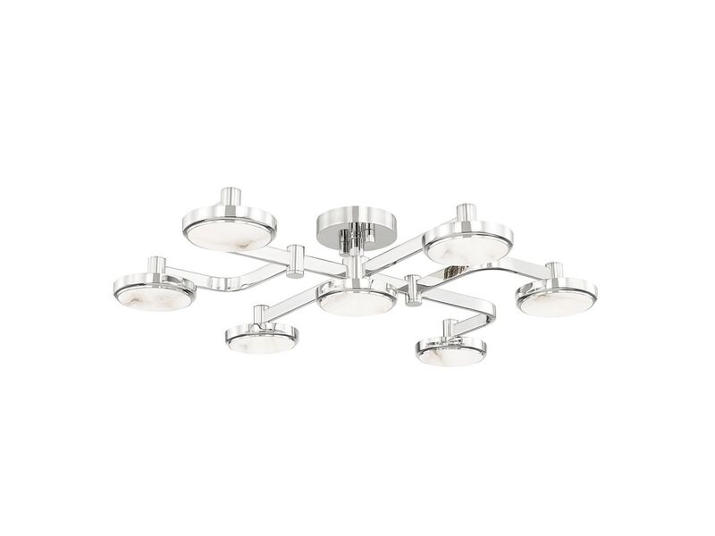 Meander Semi Flush Mount Light image number 0