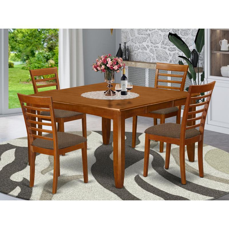5 PC Dining set-Table and 4 Dining Chairs.